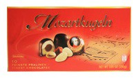 Chocolate Mozart c/ Pistache e Marzipan 200 grs